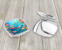 Load image into Gallery viewer, Koi Fish Compact Mirror – Stylish Purse Mirror with Artistic Covers