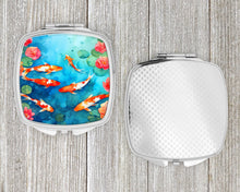 Load image into Gallery viewer, Koi Fish Compact Mirror – Stylish Purse Mirror with Artistic Covers