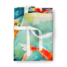 Load image into Gallery viewer, Koi Fish Apron – Artist-Designed Kitchen, BBQ &amp; Craft Apron