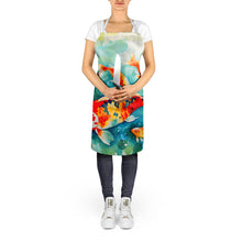 Load image into Gallery viewer, Koi Fish Apron – Artist-Designed Kitchen, BBQ &amp; Craft Apron