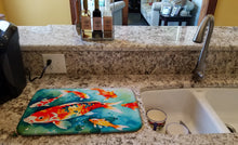 Load image into Gallery viewer, Koi Fish Dish Drying Mat