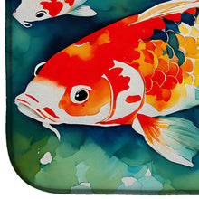 Load image into Gallery viewer, Koi Fish Dish Drying Mat