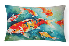 Load image into Gallery viewer, Koi Fish Throw Pillow