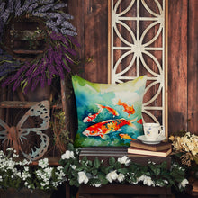 Load image into Gallery viewer, Koi Fish Throw Pillow