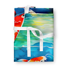 Load image into Gallery viewer, Koi Fish Apron – Artist-Designed Kitchen, BBQ &amp; Craft Apron