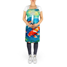 Load image into Gallery viewer, Koi Fish Apron – Artist-Designed Kitchen, BBQ &amp; Craft Apron