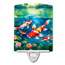 Load image into Gallery viewer, Koi Fish Ceramic Night Light