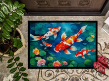 Load image into Gallery viewer, Koi Fish Doormat - Large 24x36 – Indoor/Outdoor Floor Mat with Artistic Flair