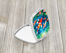 Load image into Gallery viewer, Koi Fish Compact Mirror – Stylish Purse Mirror with Artistic Covers