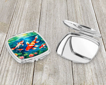 Load image into Gallery viewer, Koi Fish Compact Mirror – Stylish Purse Mirror with Artistic Covers