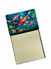 Load image into Gallery viewer, Koi Fish Sticky Note Holder- Refiilable Desk Accessory Note Pad