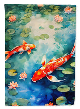 Load image into Gallery viewer, Koi Fish Garden Flag – Outdoor Decorative Yard Flag