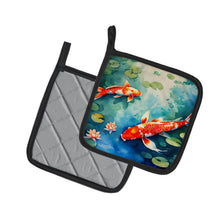 Load image into Gallery viewer, Koi Fish Pot Holders - Set of 2 Decorative Kitchen Helpers | Made in the USA