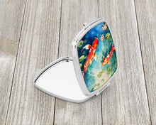 Load image into Gallery viewer, Koi Fish Compact Mirror – Stylish Purse Mirror with Artistic Covers