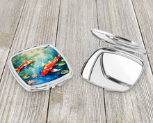 Load image into Gallery viewer, Koi Fish Compact Mirror – Stylish Purse Mirror with Artistic Covers