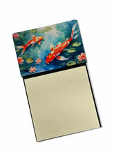 Load image into Gallery viewer, Koi Fish Sticky Note Holder- Refiilable Desk Accessory Note Pad