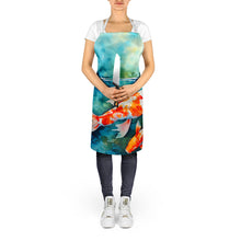 Load image into Gallery viewer, Koi Fish Apron – Artist-Designed Kitchen, BBQ &amp; Craft Apron