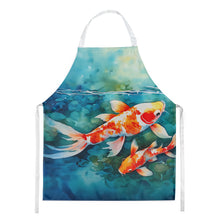 Load image into Gallery viewer, Koi Fish Apron – Artist-Designed Kitchen, BBQ &amp; Craft Apron