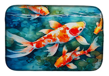 Load image into Gallery viewer, Koi Fish Dish Drying Mat