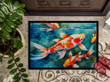 Load image into Gallery viewer, Koi Fish Doormat - Large 24x36 – Indoor/Outdoor Floor Mat with Artistic Flair