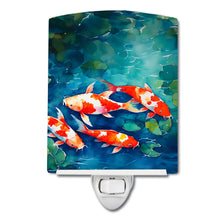 Load image into Gallery viewer, Koi Fish Ceramic Night Light