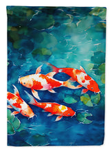 Load image into Gallery viewer, Koi Fish Garden Flag – Outdoor Decorative Yard Flag