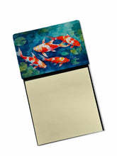 Load image into Gallery viewer, Koi Fish Sticky Note Holder- Refiilable Desk Accessory Note Pad