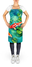Load image into Gallery viewer, Koi Fish Apron – Artist-Designed Kitchen, BBQ &amp; Craft Apron