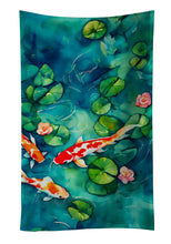 Load image into Gallery viewer, Koi Fish Kitchen Towel DAC2801KTWL