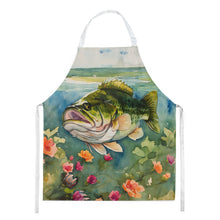 Load image into Gallery viewer, Largemouth Bass Apron – Artist-Designed Kitchen, BBQ &amp; Craft Apron