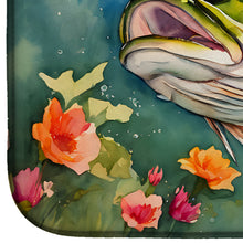 Load image into Gallery viewer, Largemouth Bass Dish Drying Mat