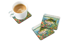 Load image into Gallery viewer, Largemouth Bass Coasters - Set of 4 Lightweight Foam, Absorbent Drink Coasters