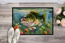 Load image into Gallery viewer, Largemouth Bass Doormat - Large 24x36 – Indoor/Outdoor Floor Mat with Artistic Flair