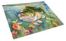 Load image into Gallery viewer, Largemouth Bass Glass Cutting Boards – Durable, Decorative Kitchen Art Large