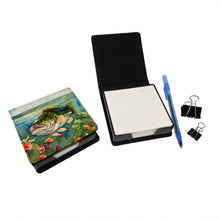 Load image into Gallery viewer, Largemouth Bass PU Leather Note Paper Holder