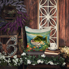 Load image into Gallery viewer, Largemouth Bass Throw Pillow