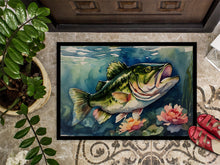 Load image into Gallery viewer, Largemouth Bass Doormat - Large 24x36 – Indoor/Outdoor Floor Mat with Artistic Flair