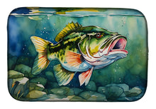 Load image into Gallery viewer, Largemouth Bass Dish Drying Mat
