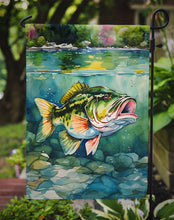 Load image into Gallery viewer, Largemouth Bass Garden Flag – Outdoor Decorative Yard Flag