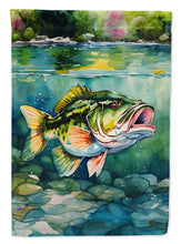 Load image into Gallery viewer, Largemouth Bass Garden Flag – Outdoor Decorative Yard Flag