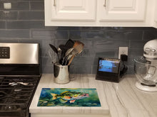 Load image into Gallery viewer, Largemouth Bass Glass Cutting Boards – Durable, Decorative Kitchen Art Large