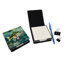 Load image into Gallery viewer, Largemouth Bass PU Leather Note Paper Holder