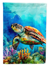 Load image into Gallery viewer, Loggerhead Sea Turtle House Flag