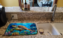 Load image into Gallery viewer, Loggerhead Sea Turtle Dish Drying Mat