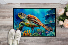 Load image into Gallery viewer, Loggerhead Sea Turtle Doormat - 18X27 Indoor / Outdoor Rug | Made in USA