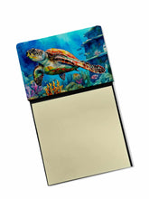 Load image into Gallery viewer, Loggerhead Sea Turtle Sticky Note Holder- Refiilable Desk Accessory Note Pad