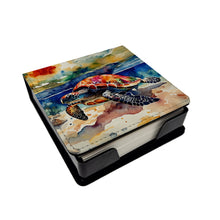 Load image into Gallery viewer, Loggerhead Sea Turtle PU Leather Note Paper Holder