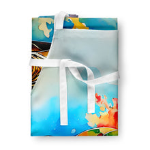 Load image into Gallery viewer, Loggerhead Sea Turtle Apron – Artist-Designed Kitchen, BBQ &amp; Craft Apron