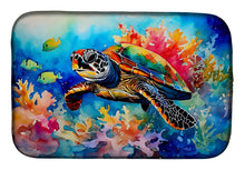 Load image into Gallery viewer, Loggerhead Sea Turtle Dish Drying Mat
