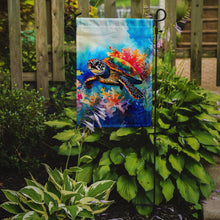 Load image into Gallery viewer, Loggerhead Sea Turtle Garden Flag – Outdoor Decorative Yard Flag